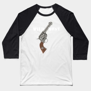 Wild West and an old gun Baseball T-Shirt